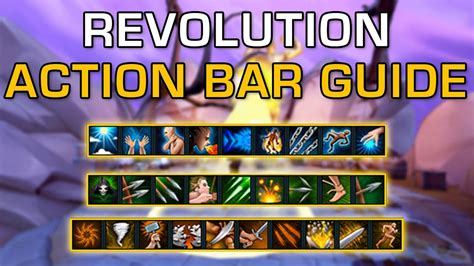 Revolution bar setup for magic in Runescape 3
